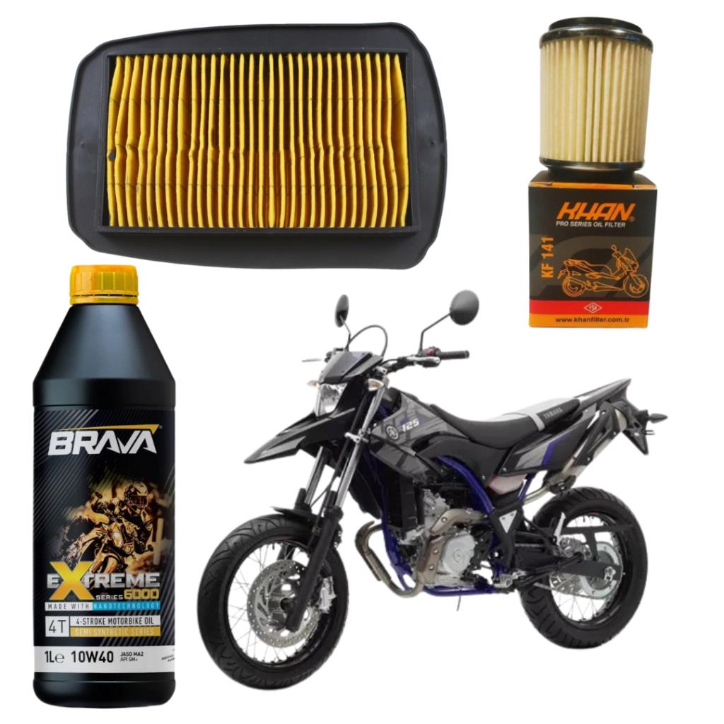 Yamaha WR 125 R X Brava Bakım Seti Extreme 6000